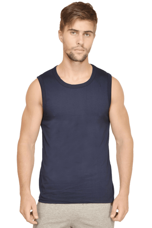 Male Round Neck Sleeveless t-shirt