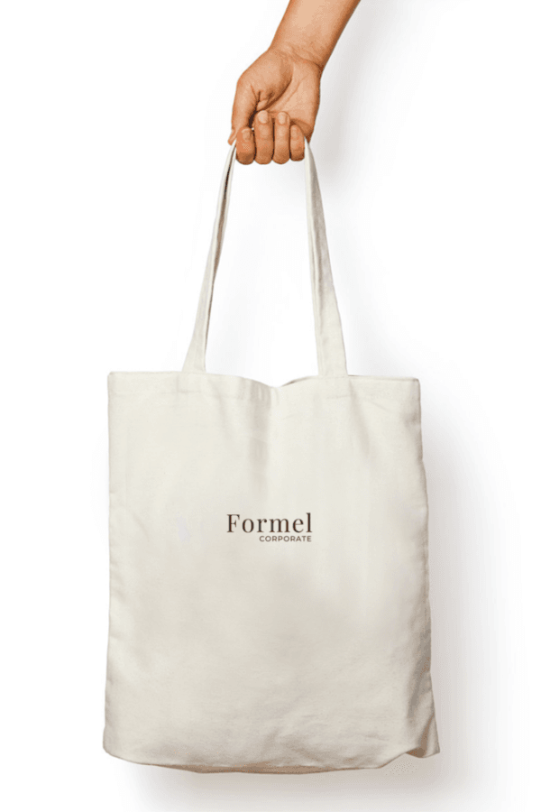 Unisex Tote Bag Zipper - Image 2
